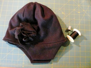 bonnet fleur