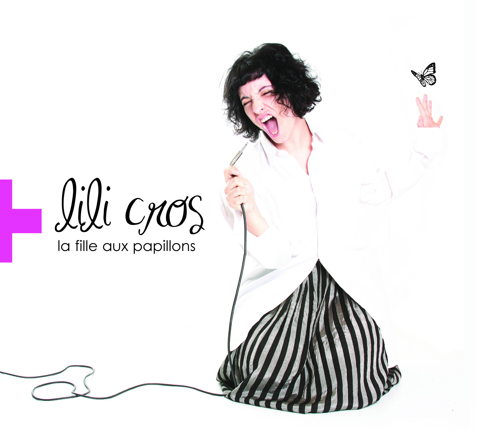 La fille aux papillons