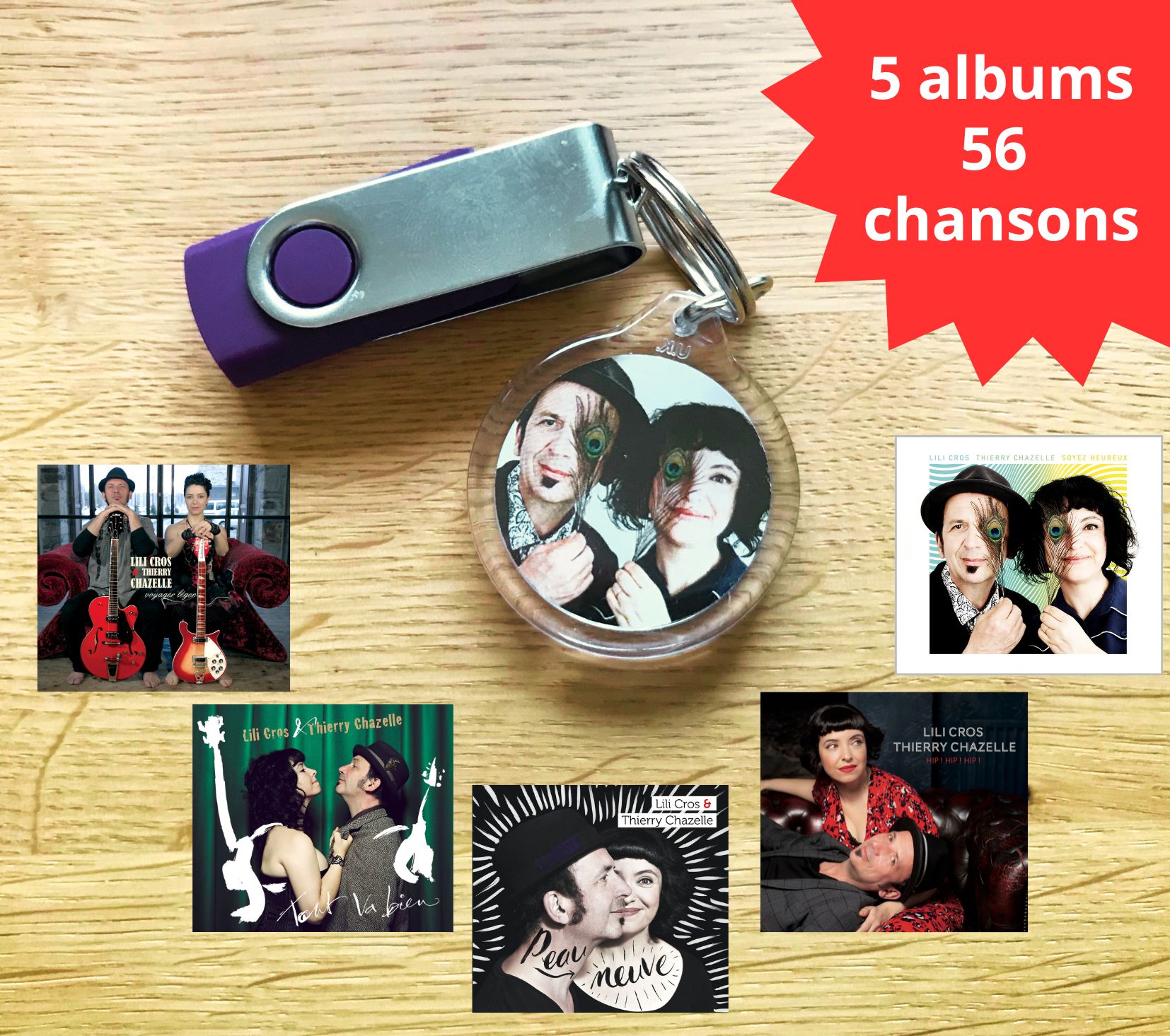 Clé USB Intégrale Duo